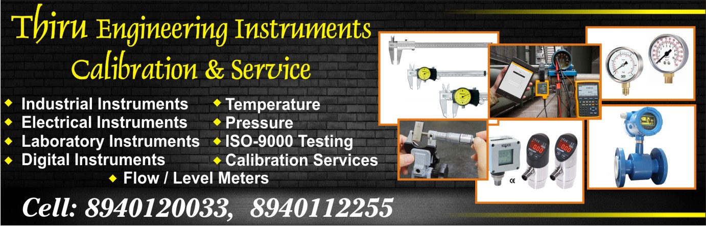 Thiru Engineering Instrument Calibration & Service